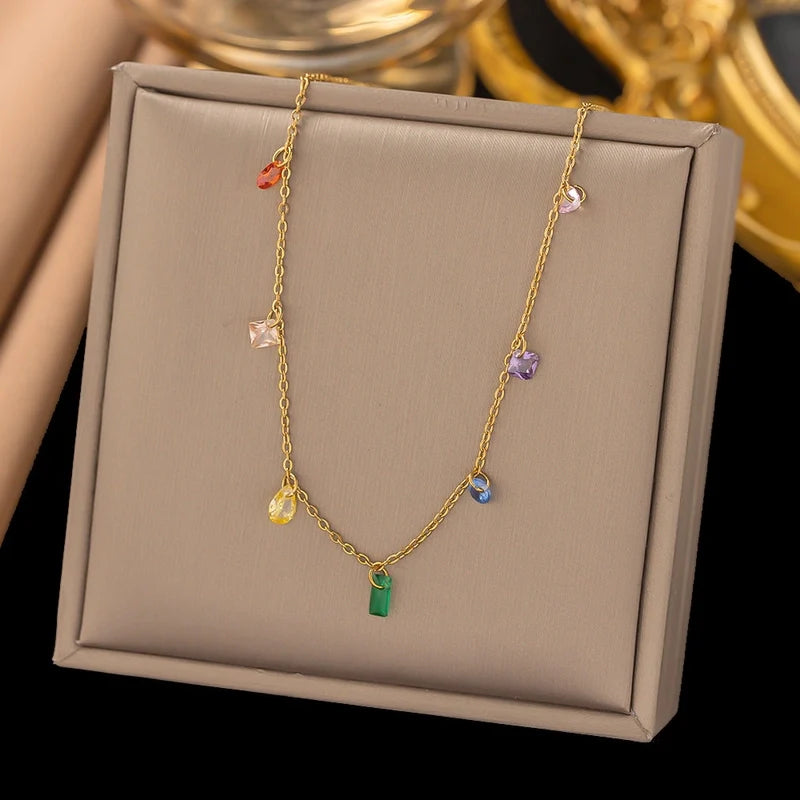 Iris Necklace