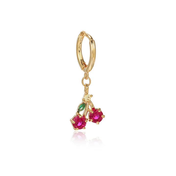 Cherry Glow Earrings