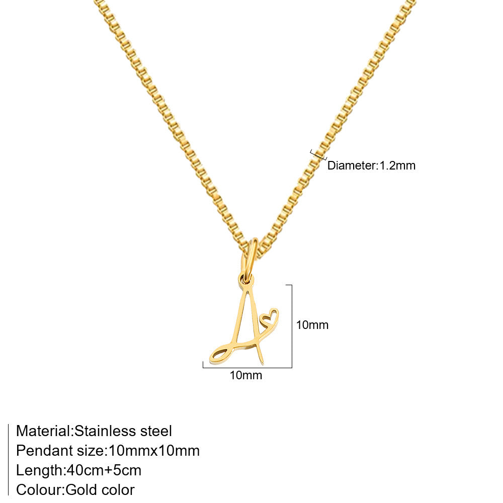 Afsana 'A' Necklace