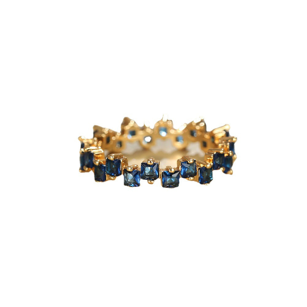 Saphire bloom ring